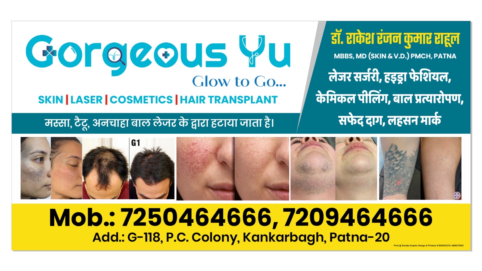 Gorgeous Yu Skin And Laser Centre Logo