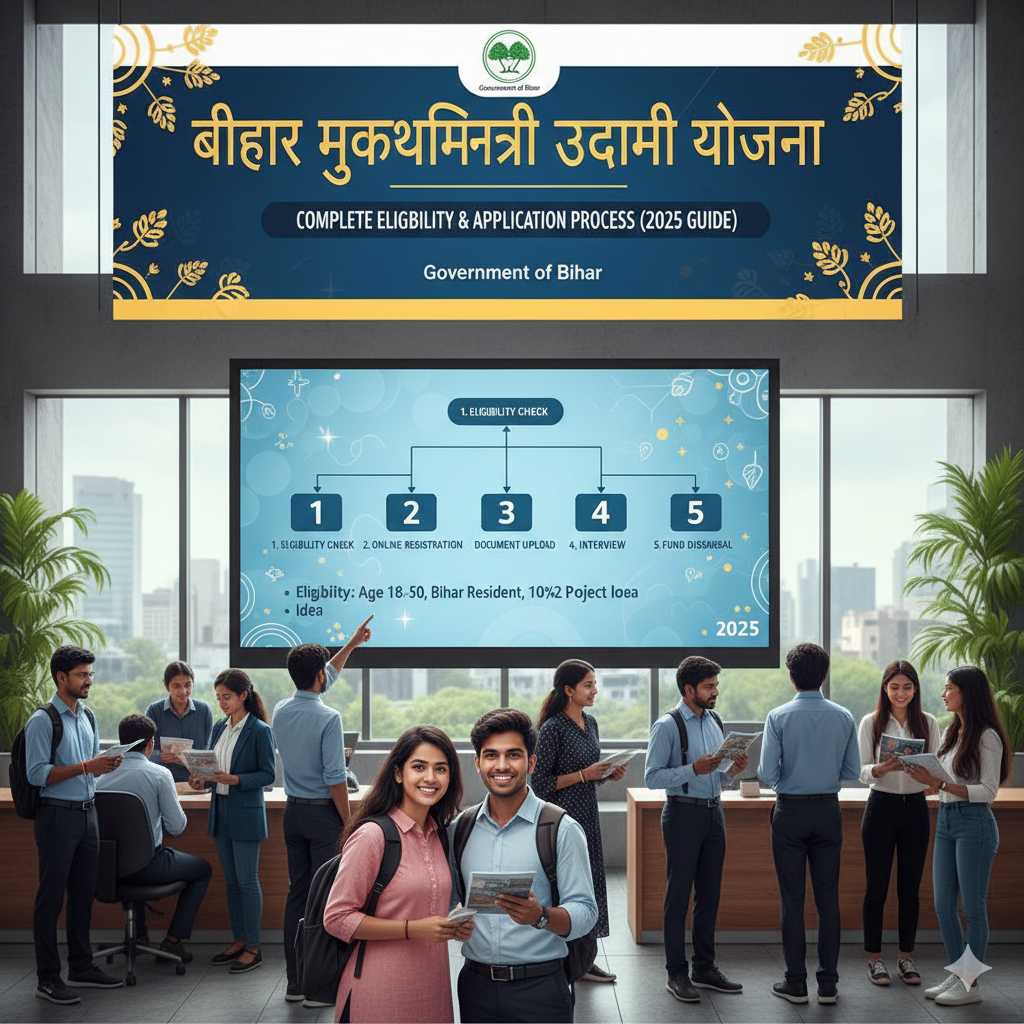 Bihar Mukhyamantri Udyami Yojana: Complete Eligibility and Application Process (2025 Guide)