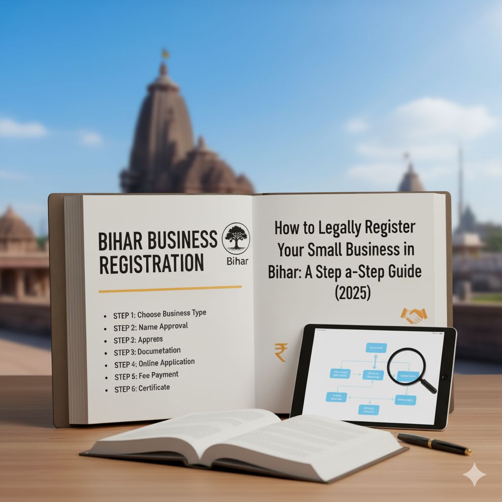 How to Legally Register Your Small Business in Bihar: A Step-by-Step Guide (2025)
