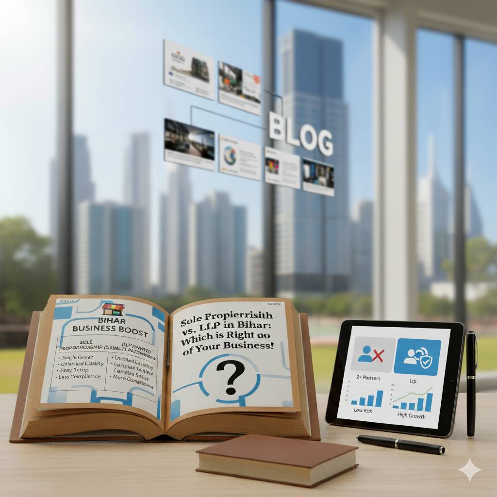 Sole Proprietorship vs. LLP in Bihar: Which is Right for Your Business?